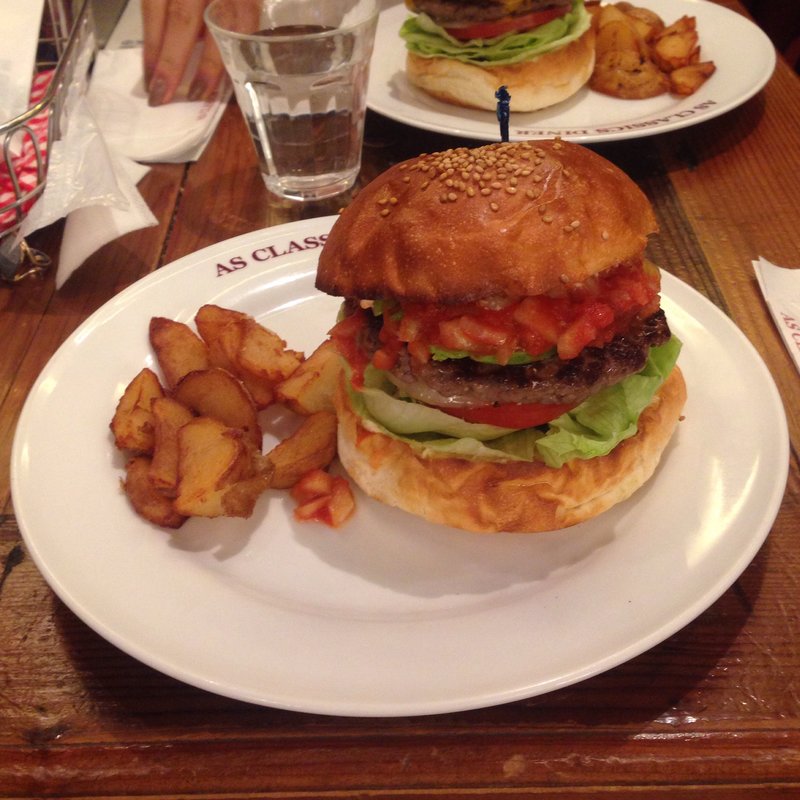 メキシカンハットバーガー(エーエス クラシックス ダイナー KOMAZAWA)