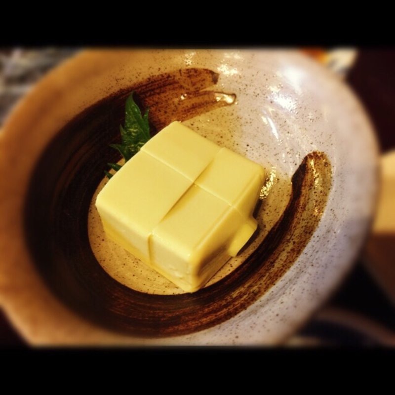 カニ味噌豆腐(居酒屋まるちん )