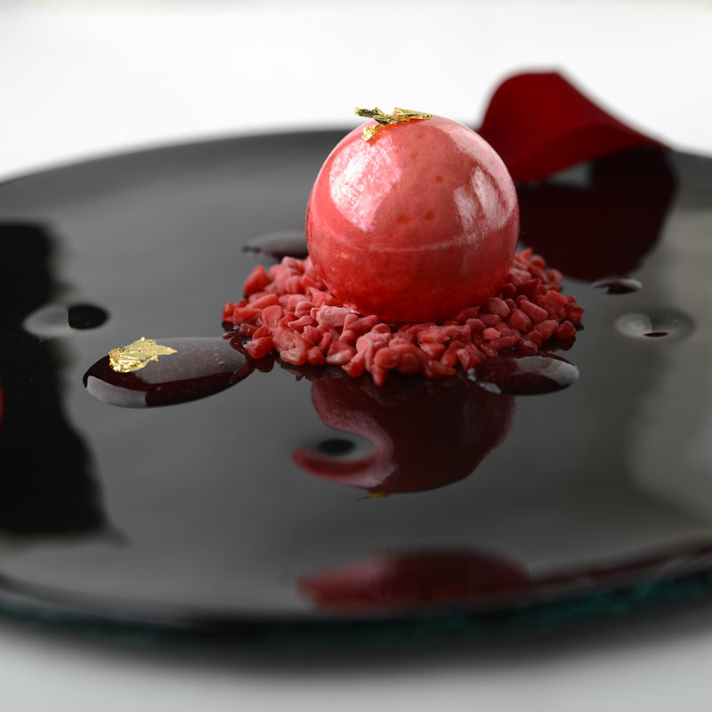 苺のジェラート(レストラン レカイヨ銀座)