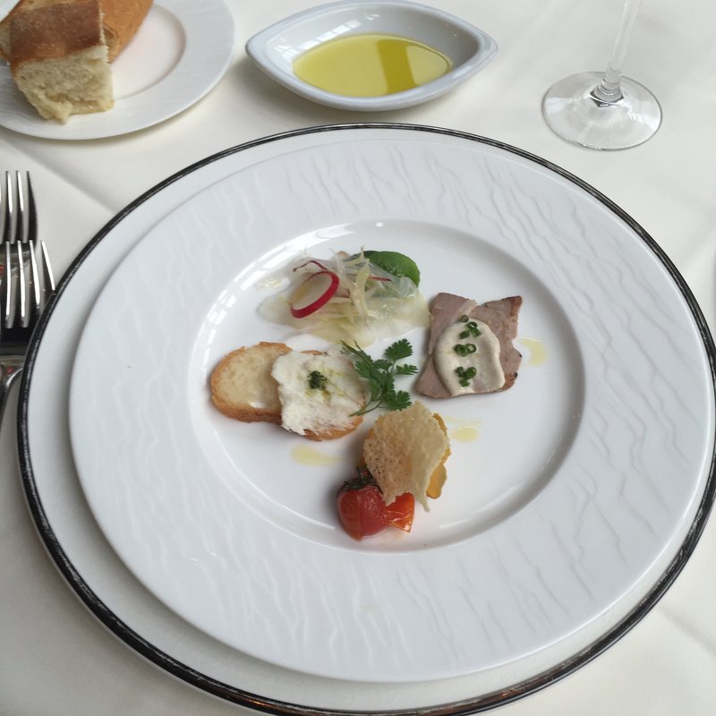 Aコース 前菜(青山エリュシオンハウス)