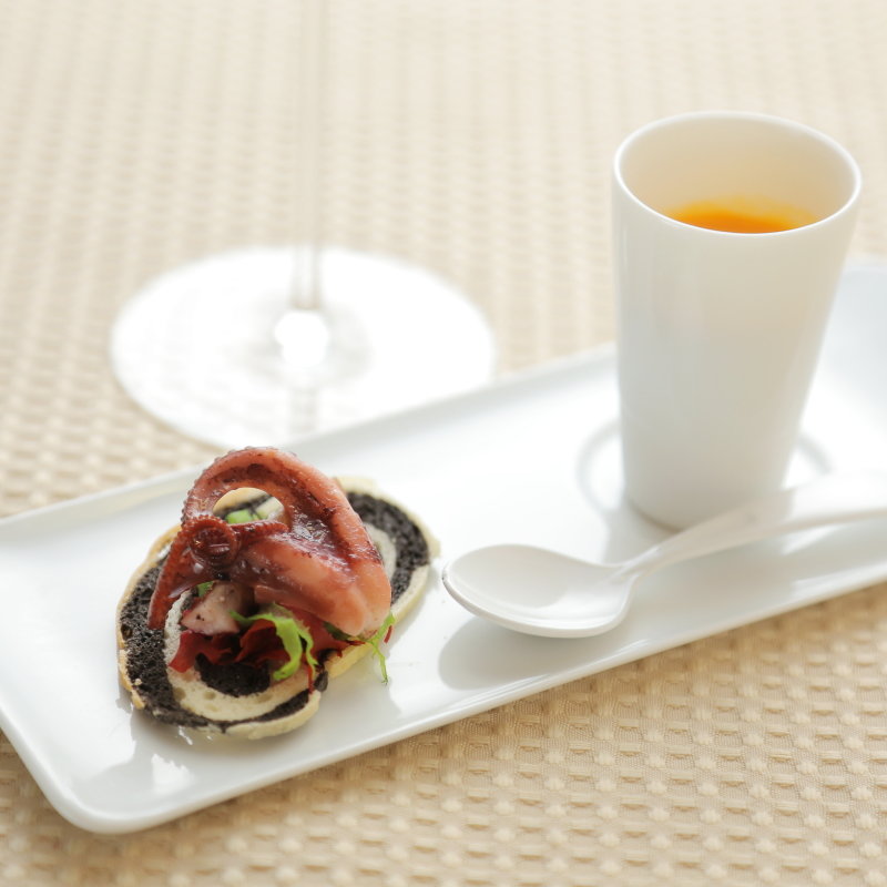 イカのグリル(ルマルタンペシュール)