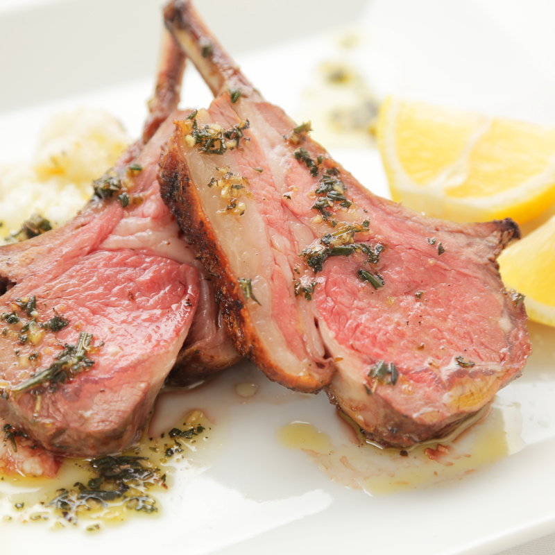 ラム肉のグリル(トラットリア パージナ)