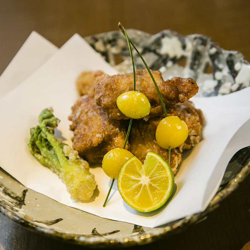 ふぐの唐揚げ(北新地　桔梗 )