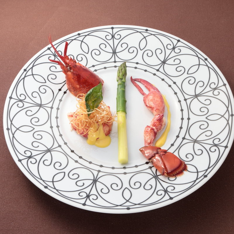 手長海老のグリル(銀座シェ・トモ)