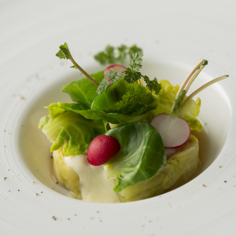 春キャベツのココット仕立て(エスカーレ)