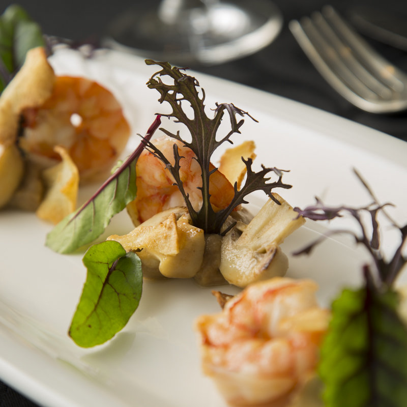 海老とキノコのグリル(エスカーレ)