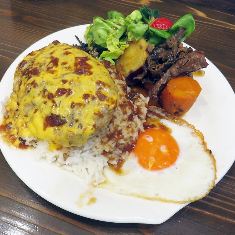 ロコモコチーズ(洋食ふきのとう 女性に大人気♥大人のお子様ランチ)