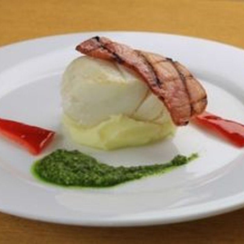 鱈のスチーム ジェノバソース(舞浜地ビール工房 Roti’s House イクスピアリ店)