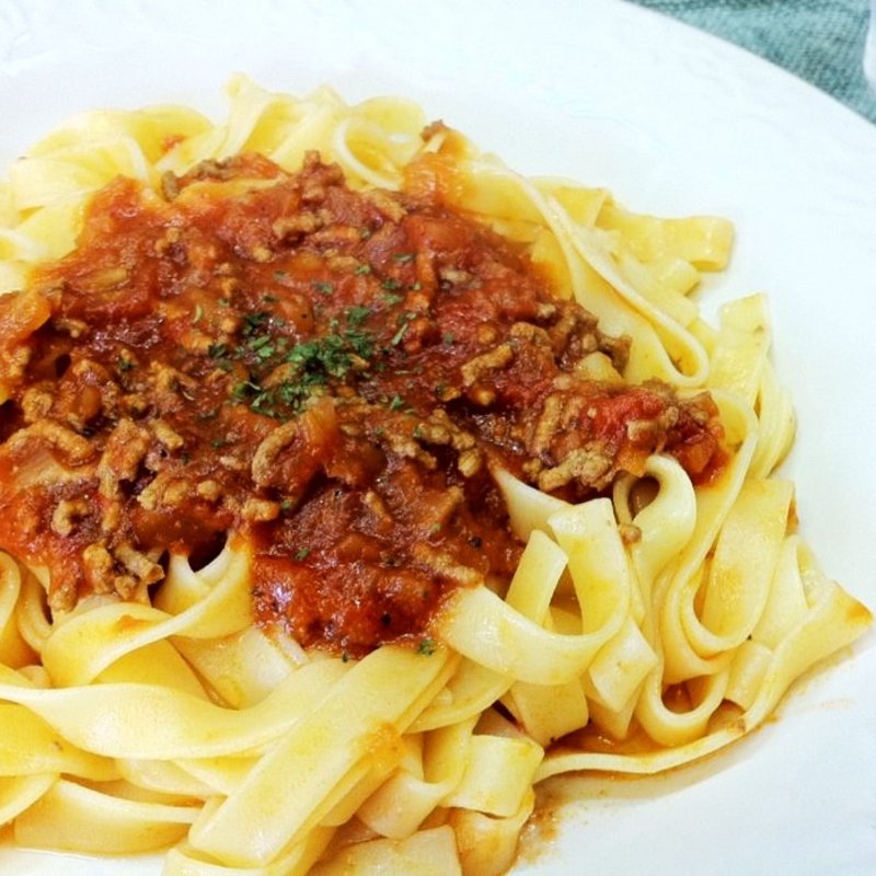 本日の生パスタ（ミートソース）(カフェモコ )