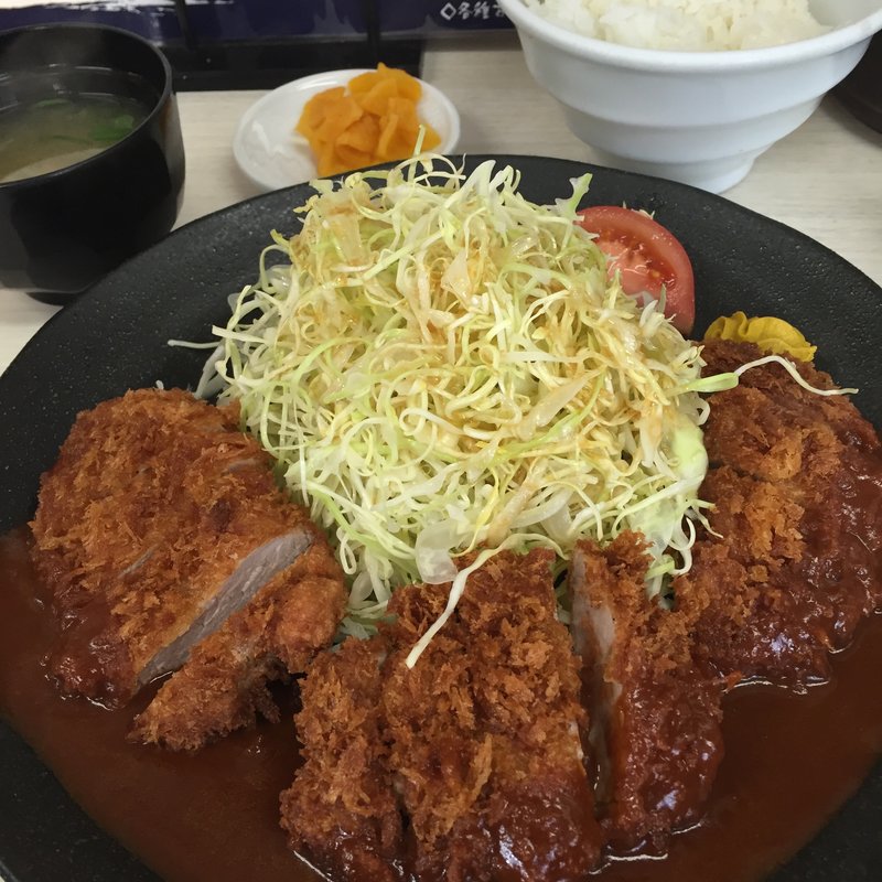 特大ヘレカツ定食(味の店 一番 （あじのみせ　いちばん）)