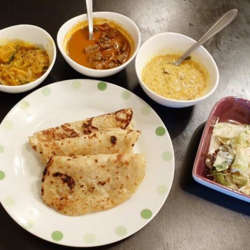 ランチAセット(バナナリーフ （Banana Leaf）)