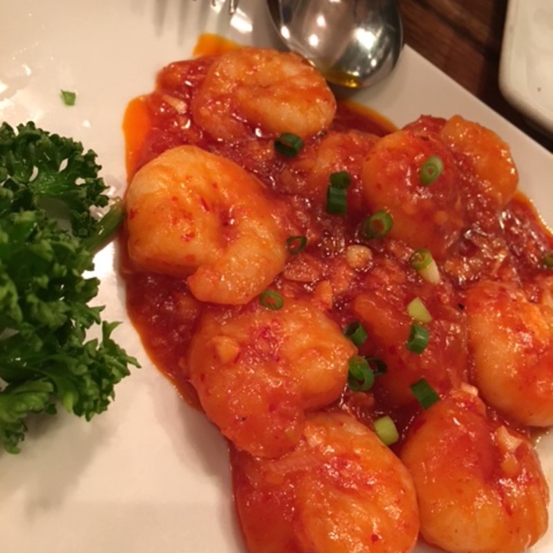 エビのチリソース炒め(Hibusuma)