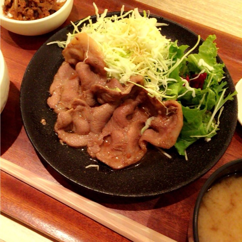 香り生姜のポークロース生姜焼き(みどりのキッチン)