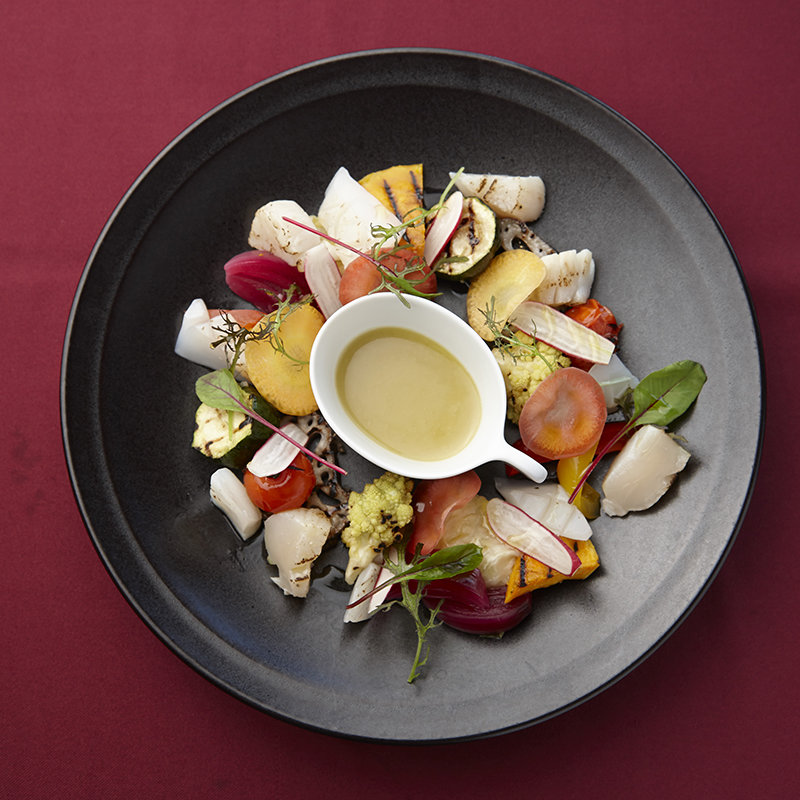グリル野菜のバーニャカウダー(BUON GRANDE ARIA)