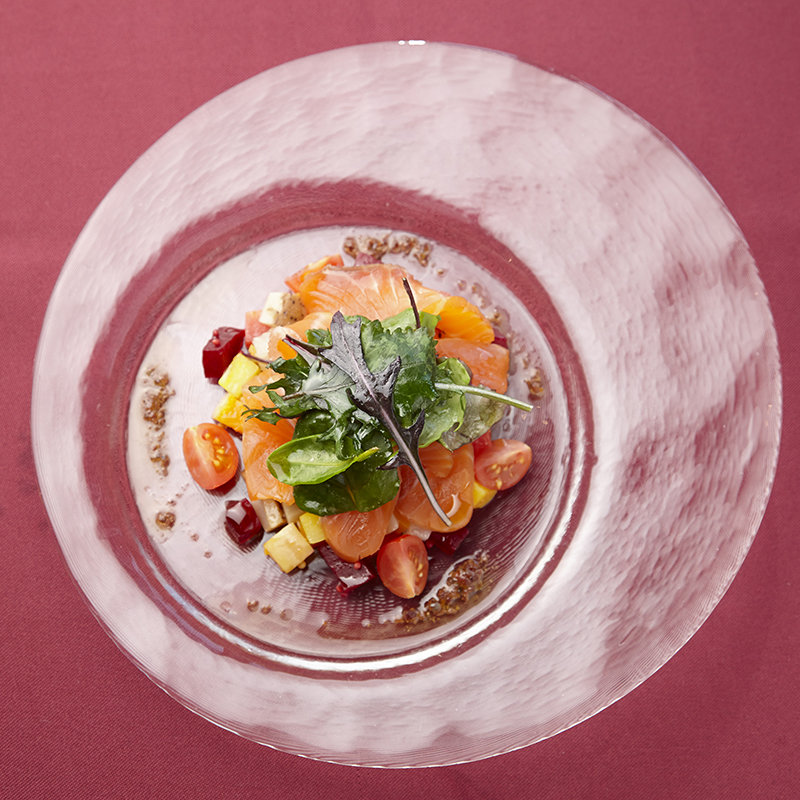 サーモンのカルパッチョ(BUON GRANDE ARIA)