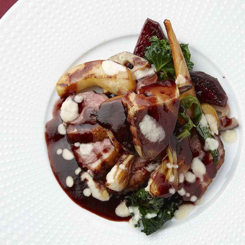 豚肉のグリル　マデラソース(BUON GRANDE ARIA)