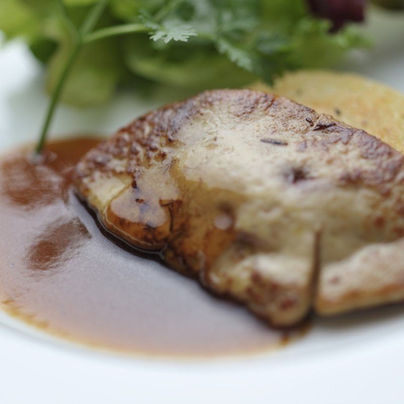 フォアグラのソテー(神戸牛すてーきはうす香西)