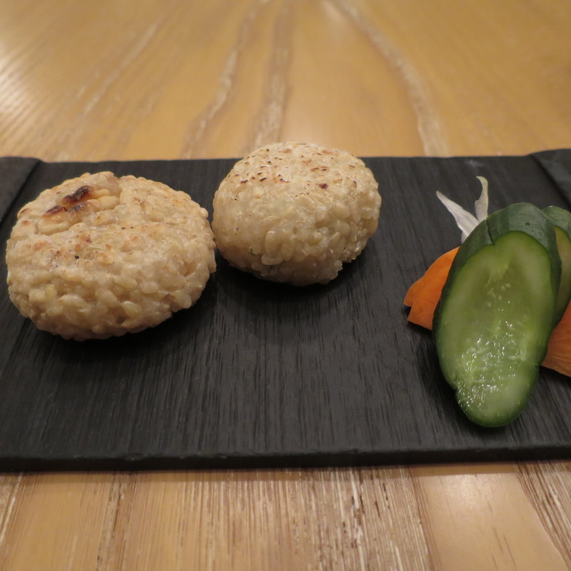 玄米餅と煎茶のセット(HIGASHIYA GINZA （ヒガシヤギンザ）)