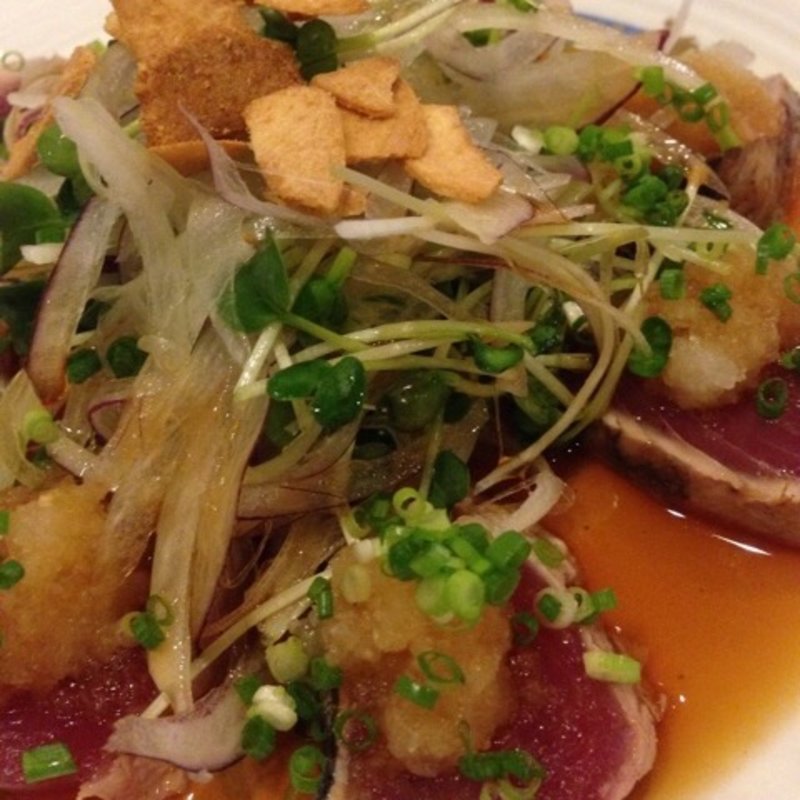 三重ノ海流 戻り鰹のたたき(三重ノ海 門前仲町)