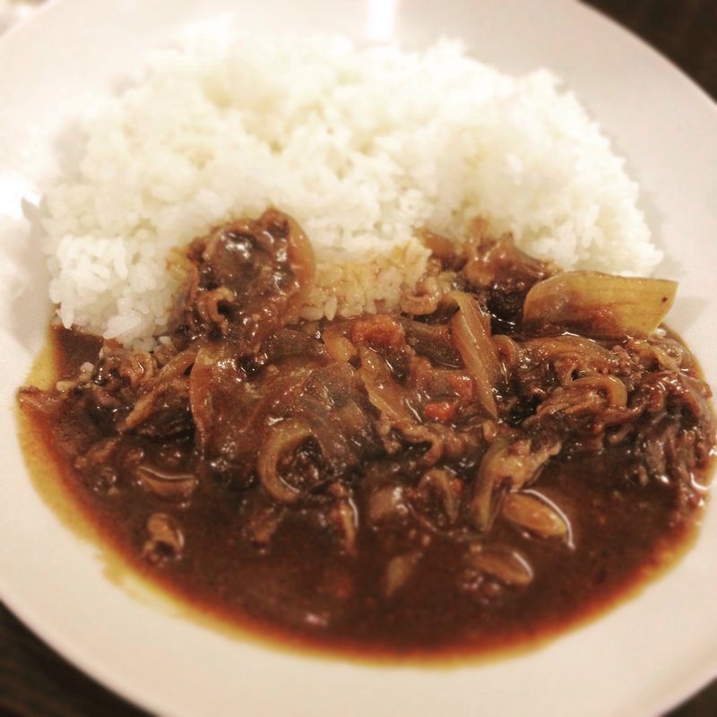 ハヤシライスセット(イタリア大衆食堂 堂島グラッチェ 南森町店)