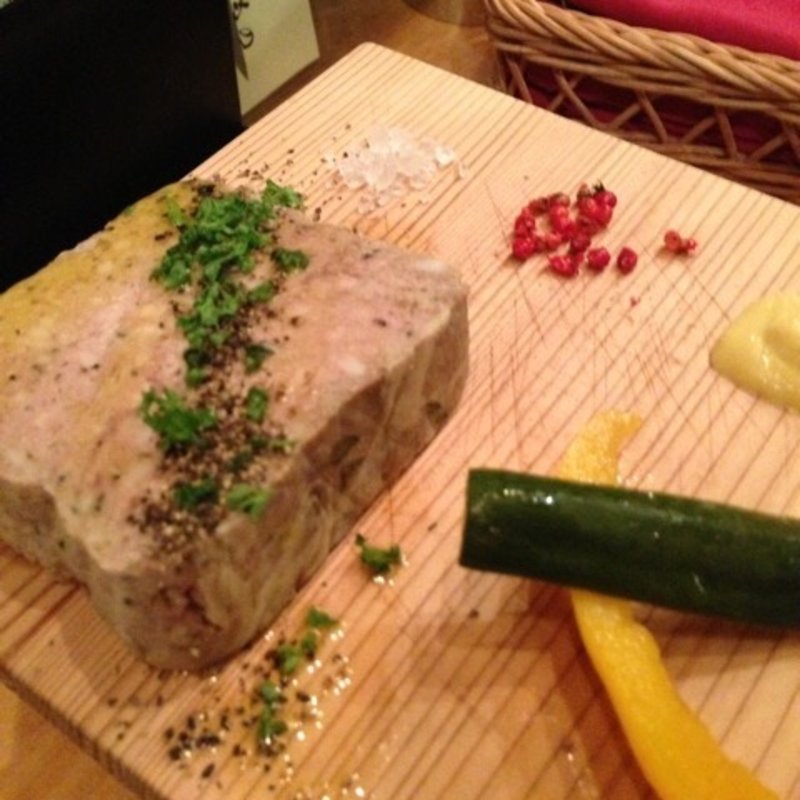 田舎風パテ(東京ワインバル八十郎 築地店)
