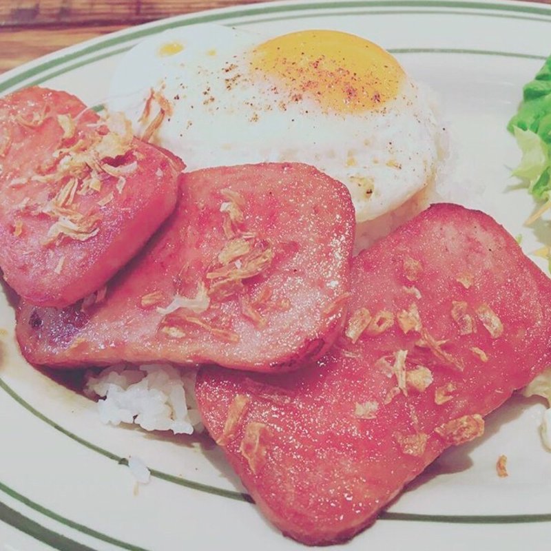 照焼スパムエッグプレート(HawaiianRestaurant ALOHABABY(ハワイアンレストラン・アロハベイビー）)