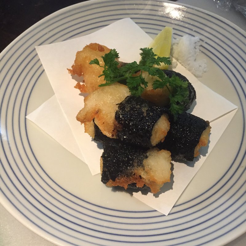 山芋のいそべ揚げ(くつろぎの美味家Uo（ウオ）)