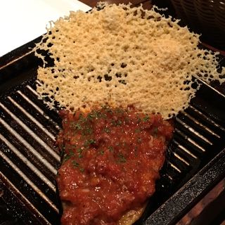 米茄子と麦味噌ボロネーゼグラタン(SAIKA 銀座店)