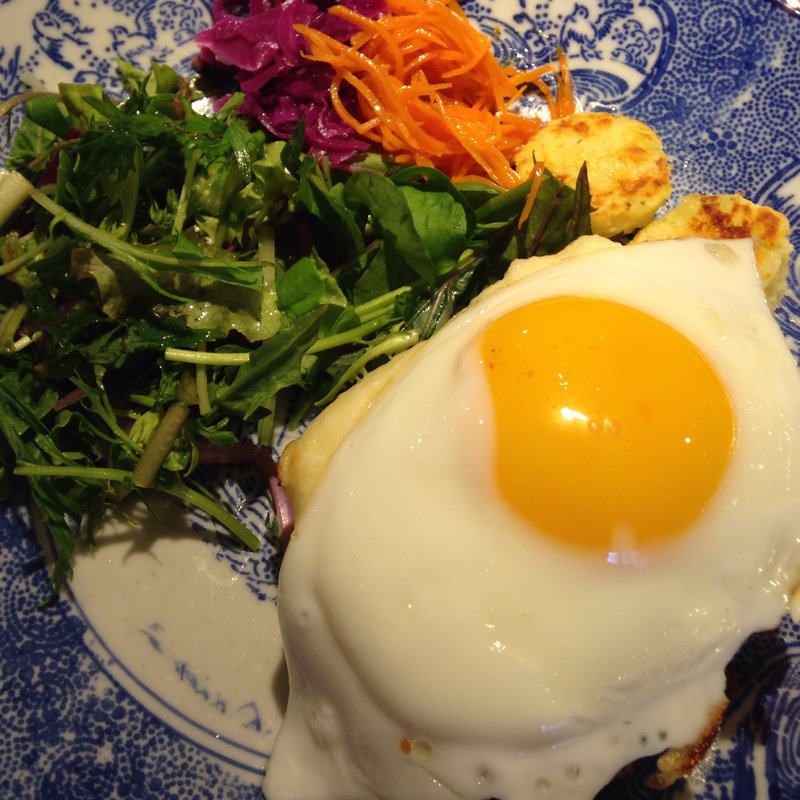 朝食プレート(クロックムッシュ)(15℃)