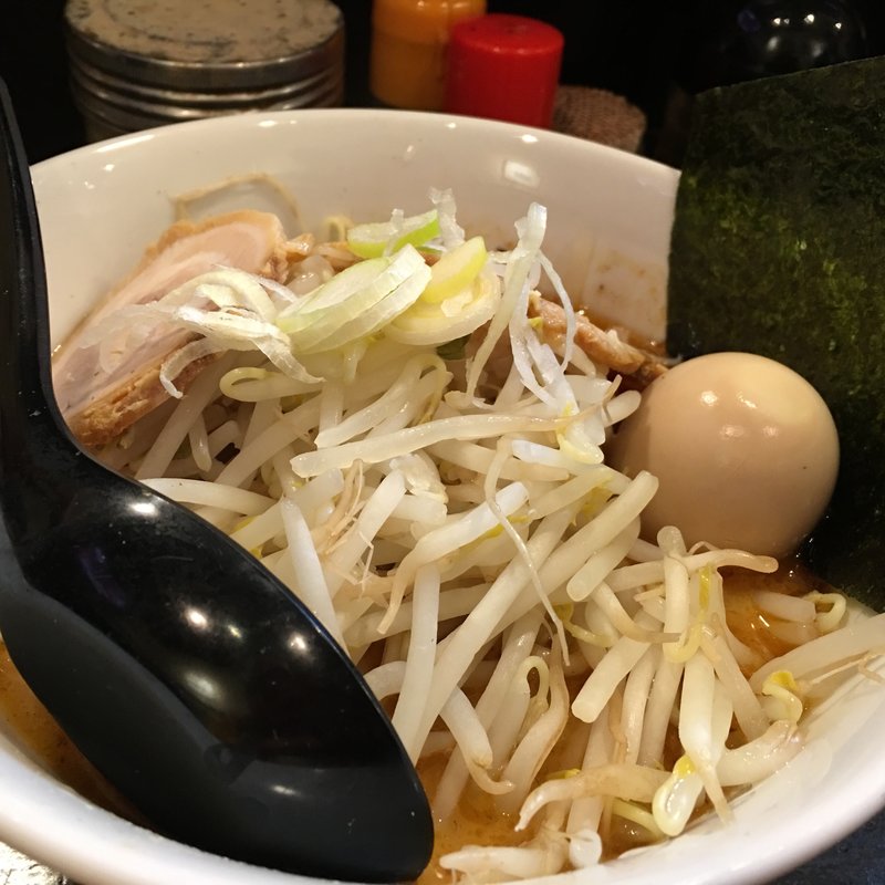 味噌ラーメン煮卵(こもり 四谷店 )