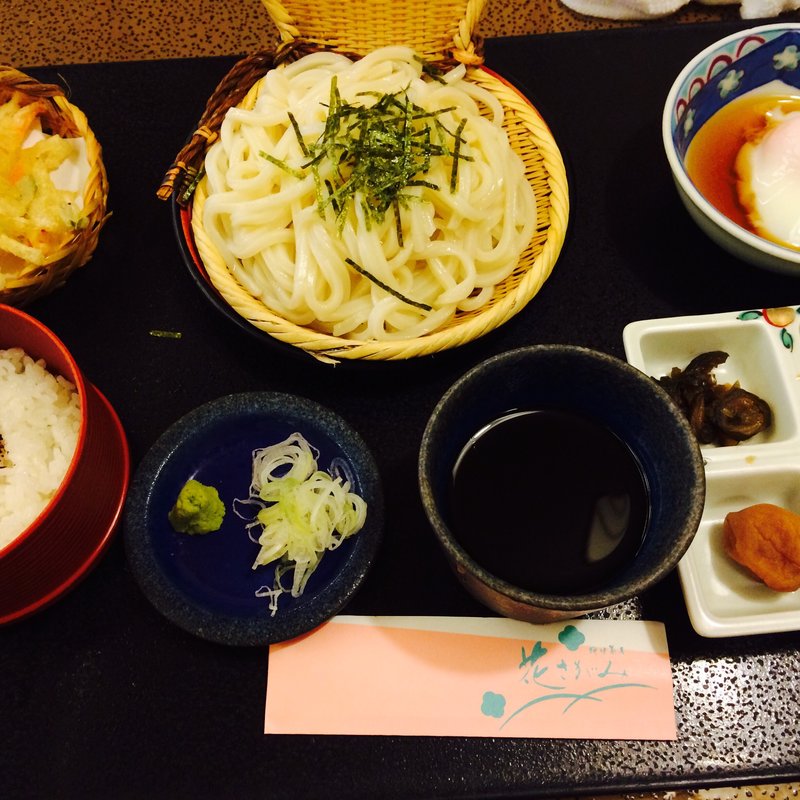 うどん御膳(冷)(料理茶屋 花さがみ （りょうりちゃや はなさがみ）)