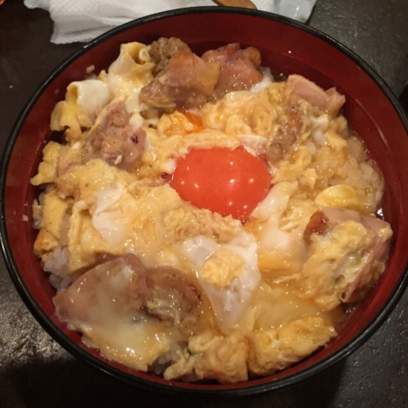 塩親子丼(鶏味座屋台)