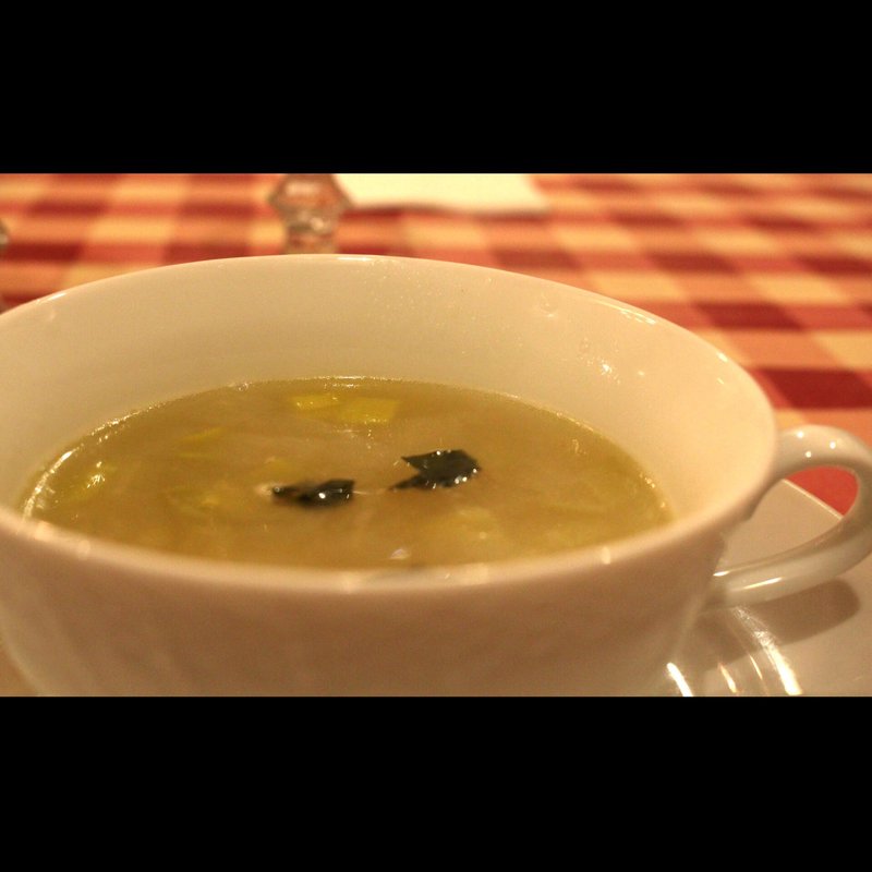 ポタージュ　ポヌ・ファム(サラマンジェ・ド・イザシ・ワキサカ （Salle a manger de Hisashi WAKISAKA）)