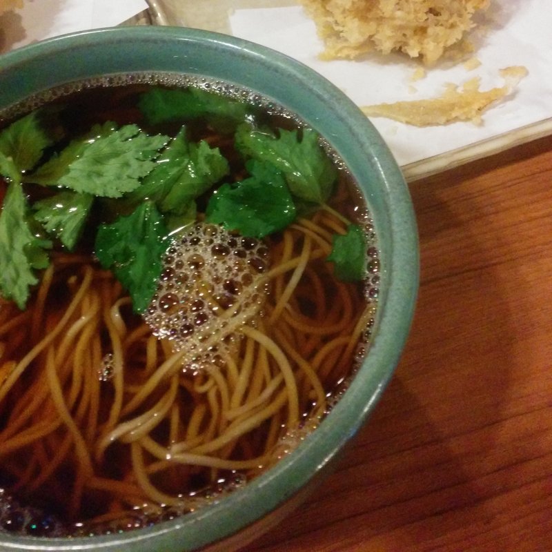 かけそば(布恒更科)