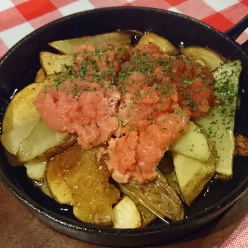 明太子とジャガイモのアヒージョ(池田屋 ハナレ （池田屋 HANARE）)