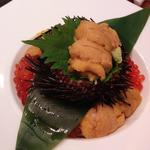 雲丹とイクラの合せ飯 UNIKURA丼(美食米門品川港南 Ｗｉｎｅ＆Ｇｒｉｌｌ )