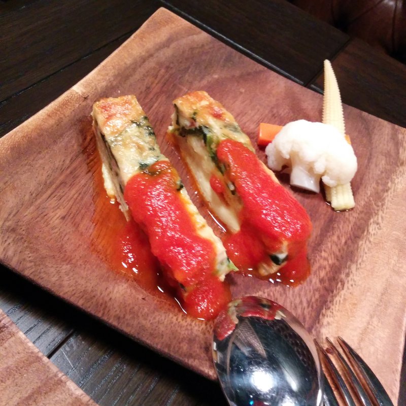 ほうれん草とベーコンのキッシュ(ブッチャー・リパブリック 品川)