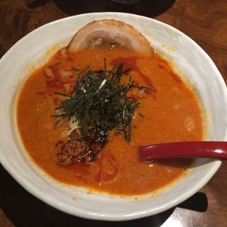 赤ラーメン(麺や 彰貴 鳥居松店)