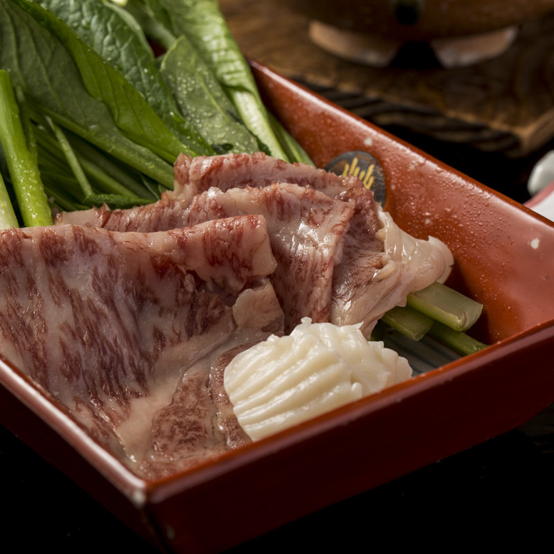 和牛のしゃぶしゃぶ(観山荘)