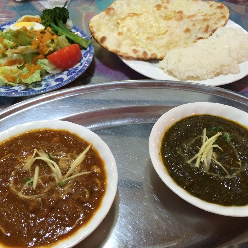 ベジタリアンカレーセット(ネイチャータンドール)