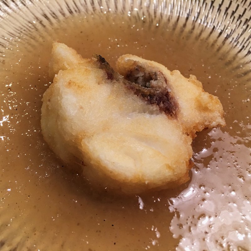 蒸物山椒ソース(中国料理MASUKI)