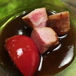 豚の黒酢ソース(中国料理MASUKI)
