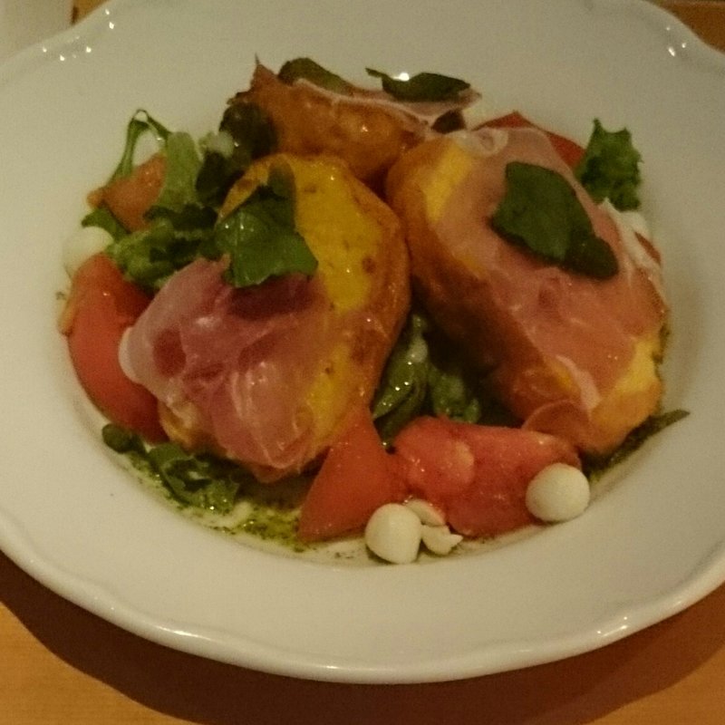 ディナーコースのメイン(Yocco's French Toast Cafe 自由が丘本店)