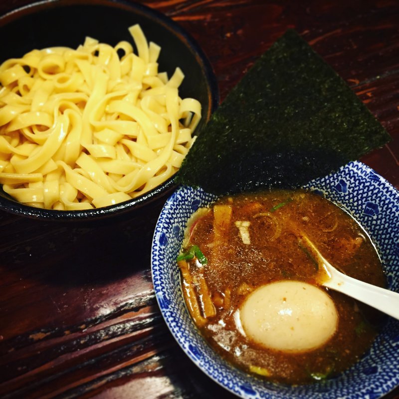 味玉つけ麺　並盛り(つけ麺 岩 )