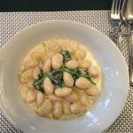 ほうれん草のニョッキ(ウーナジョルナータ )