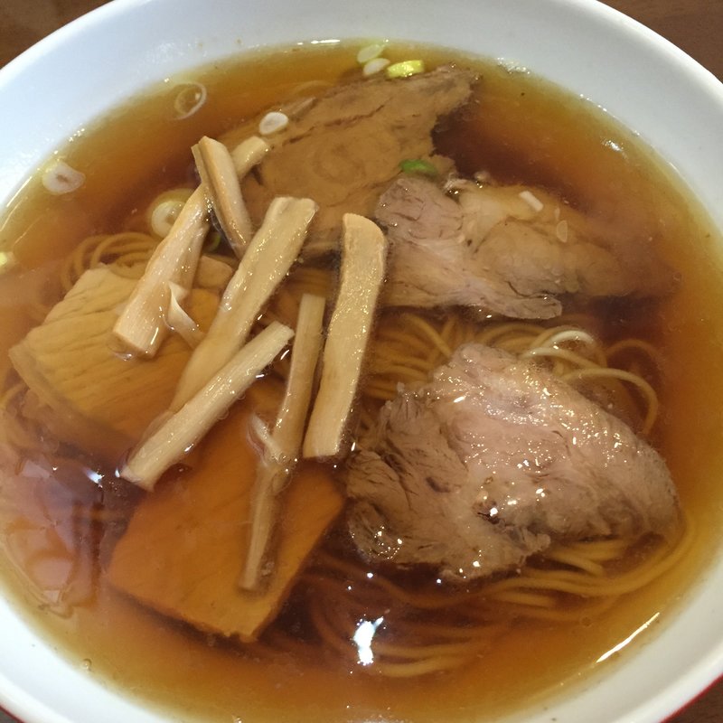 チャーシューメン(レストラン水谷)