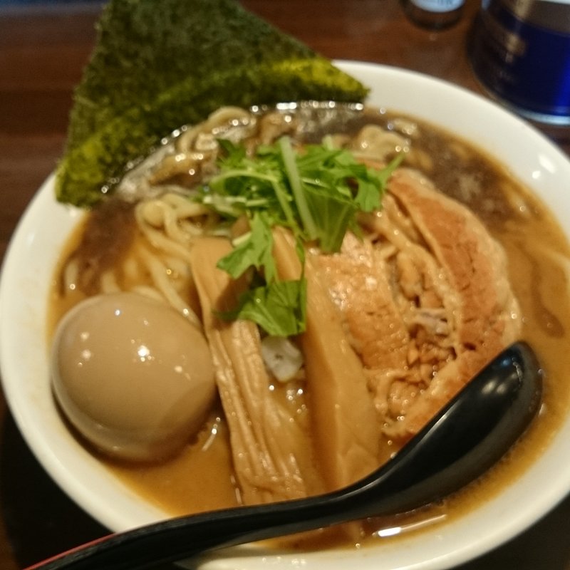 味玉らぁめん（黒白）(きりきり舞 )