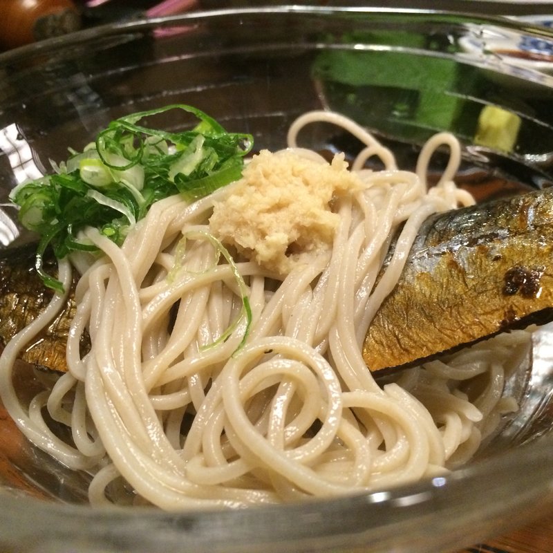 冷やしにしんそば(おそば処 葵 （あおい）)