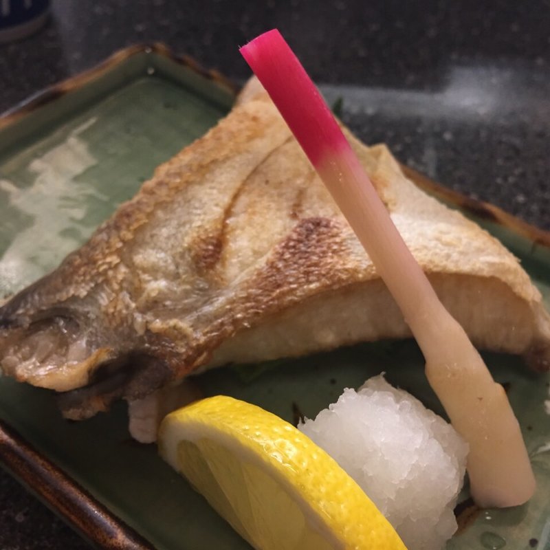 はまちカマ塩焼き(双葉寿司 三宮店 （ふたばずし）)