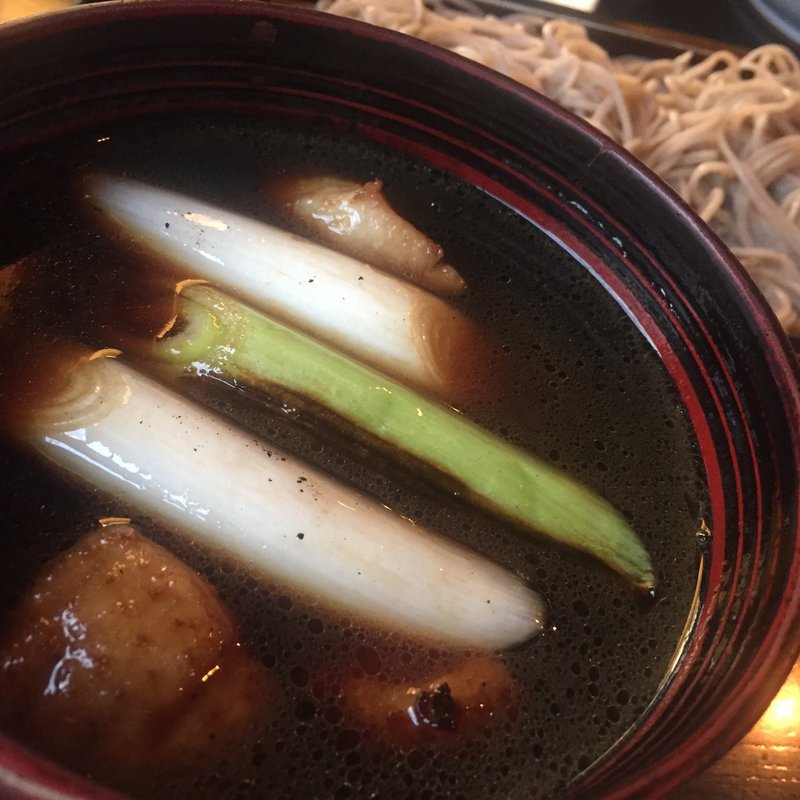 鴨せいろ(鎌倉　松原庵　欅 )